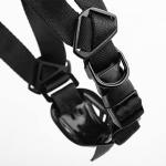 Retro Half Helmet for Men and Women - Black