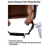 BEON Half Face Motorcycle Helmet, Retro Vintage Style