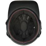 Matte Black Retro Open-Face Motorcycle Helmet