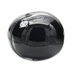 Kids Black Bike Helmet and Gloves Set, Ages 3-6