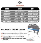 Orthrus Dual Sport Adventure Motorcycle Helmet with UV Visor