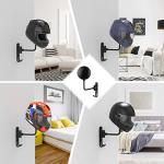LIFXIZE Helmet Wall Mount with 180° Swivel