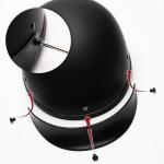 Cartman Cruiser Half Face Helmet - Matte Black