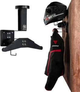 OneTigris Motorcycle Helmet Wall Mount Organizer