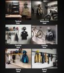 OneTigris Motorcycle Helmet Wall Mount Organizer