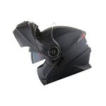 1Storm Modular Full Face Motorcycle Helmet, Matt Black