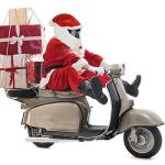 Funny Santa Motorcycle Helmet Cover for Christmas