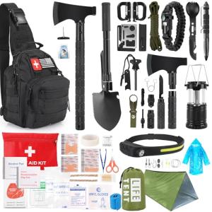268-Piece Emergency Survival Kit for Camping & Hiking