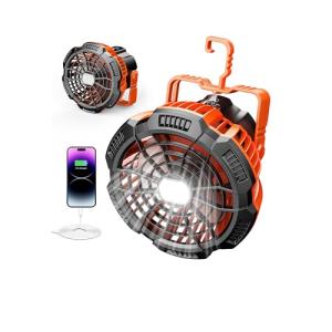 Rechargeable Camping Fan and Lantern Combo