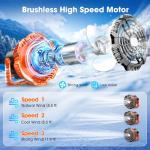 Rechargeable Camping Fan and Lantern Combo