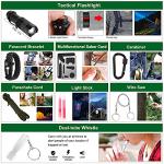 142-Piece Survival and First Aid Kit for Camping