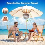 Rechargeable Camping Fan and Lantern Combo