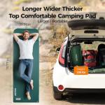 Self-Inflating Memory Foam Camping Sleeping Pad