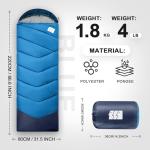 TANSTRIDER Lightweight Cold Weather Sleeping Bag