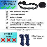Gold Armour XL Double Camping Hammock with Straps