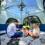 Happy Travel Waterproof 6-Person Camping Tent