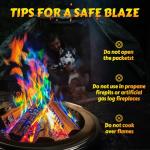 Magic Fire Color Changing Packets - 6 Pack