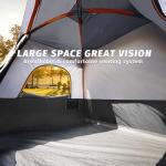 Compact 4-Person Waterproof Cabin Tent for Camping
