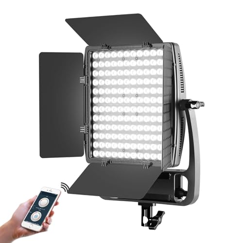 GVM LED Video Light Panel with App Control