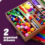 Dan&Darci Eco-Friendly Craft Supplies Kit for Kids