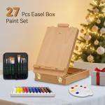 Eco-Friendly Art Set with Easel and Supplies