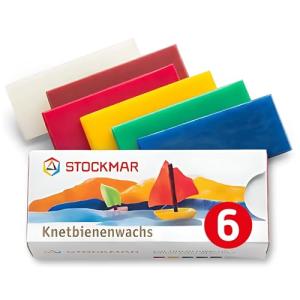 Stockmar 6 Color Beeswax Sheets for Creative Kids