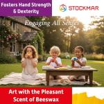 Stockmar 6 Color Beeswax Sheets for Creative Kids