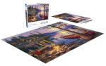 Canoe Lake 1000-Piece Eco-Friendly Jigsaw Puzzle