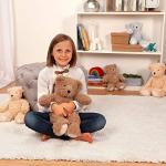 Almond Brown Plush Teddy Bear - 18 Inch