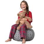 Almond Brown Plush Teddy Bear - 18 Inch