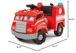 Interactive Eco-Friendly Toddler Fire Truck Ride-On