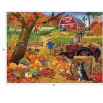 RoseArt Fall Harvest 1000 Piece Jigsaw Puzzle