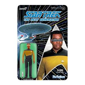 Super7 Star Trek La Forge Action Figure 3.75