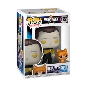 Funko Pop! Star Trek Data with Spot Figurine