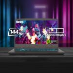 MSI Thin 15 Gaming laptop -(15.6" FHD 144Hz Panel, Intel Core i5-13420H, NVIDIA GeForce RTX 4050, 8GB*2 RAM, 512GB NVMe PCIe SSD, Windows 11 Home) - Cosmos Gray