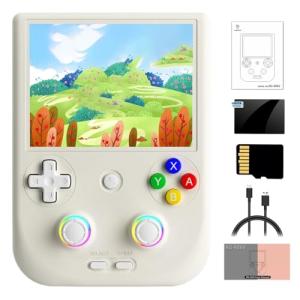 RG406V Retro Handheld Game Console, 5.48-inch IPS Touch Screen Unisoc T820 Android 13 Built-in 256G TF Card 9000 Games Video Games Player for dults Kids Boys ((4+128G)+256G)