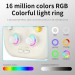 RG406V Retro Handheld Game Console, 5.48-inch IPS Touch Screen Unisoc T820 Android 13 Built-in 256G TF Card 9000 Games Video Games Player for dults Kids Boys ((4+128G)+256G)