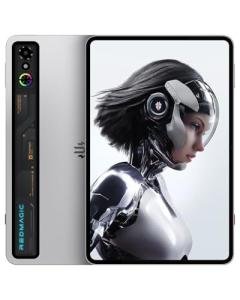 REDMAGIC Gaming Tablet, 9.06”OLED Gaming Pad, Snapdragon 8 Elite, 16GB RAM+512GB ROM, 165Hz 2.4K Display, 9MP+13MP Camera, Android 15, Fast charger, Cooling System, fingerprint unlocking, Silver