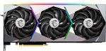 MSI Gaming GeForce RTX 3090 24GB GDRR6X 384-Bit HDMI/DP 1875 MHz Ampere Architecture OC Graphics Card (RTX 3090 Suprim X 24G)