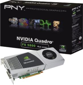 Pny Nvidia Quadro Fx 5800 Pcie Graphics Card 4096 Mb