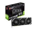 MSI GeForce RTX 3090 VENTUS 3X 24G OC Gaming Graphics Card - 24GB GDDR6X, 1725 MHz, PCI Express Gen 4, 384-bit, 3x DisplayPort v1.4a, HDMI 2.1