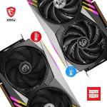 MSI GeForce RTX 4080 16GB GAMING X TRIO Gaming Graphics Card - 16GB GDDR6X, 2610 MHz, PCI Express Gen 4, 256-bit, 3x DP v 1.4a, HDMI 2.1a (Supports 4K & 8K HDR)