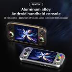 RG477M Retro Handheld Game Console , Aluminum Alloy CNC Android 14 System 4.7 Inch LTPS in-Cell Screen Dimensity 8300 Processor Support WiFi 6E Bluetooth 5.3 NO Game Card(Brozen)