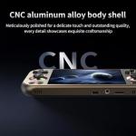 RG477M Retro Handheld Game Console , Aluminum Alloy CNC Android 14 System 4.7 Inch LTPS in-Cell Screen Dimensity 8300 Processor Support WiFi 6E Bluetooth 5.3 NO Game Card(Brozen)