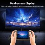 RG477M Retro Handheld Game Console , Aluminum Alloy CNC Android 14 System 4.7 Inch LTPS in-Cell Screen Dimensity 8300 Processor Support WiFi 6E Bluetooth 5.3 NO Game Card(Brozen)