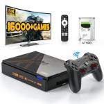 Kinhank Super Console X5 PRO Retro Game Console with 16000+ Games, Android 12.0 OS, 8GB RAM, 64GB ROM, 8K UHD Output, Wi-Fi 6, BT 5.0, Gigabit Ethernet, Wireless Controller