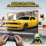 Kinhank Super Console X5 PRO Retro Game Console with 16000+ Games, Android 12.0 OS, 8GB RAM, 64GB ROM, 8K UHD Output, Wi-Fi 6, BT 5.0, Gigabit Ethernet, Wireless Controller