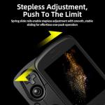 RG Slide Handheld Game Console RG Slide 4.7-inch LTPS in-Cell Screen Retro Game Console Unisoc T820 Portable Arcade Video Gaming Console Support AI WiFi Bluetooth HD and TV Output Black