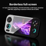 Anbernic RG476h Retro Handheld Game Console 4.7-inch LTPS in-Cell Screen No Card Android 13 System 128G Storage Support AI Functions 3D Hall Effect Joystick WiFi Bluetooth HD and TV Output Black