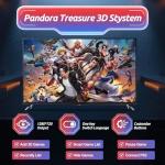 Pandora Box Arcade Console with 32000 Games in 1,Two Separate Consoles, 1280x720 Full HD Retro Gaming Machine for TV, Monitor, and Projector, Search/Save/Hide/Pause Functions